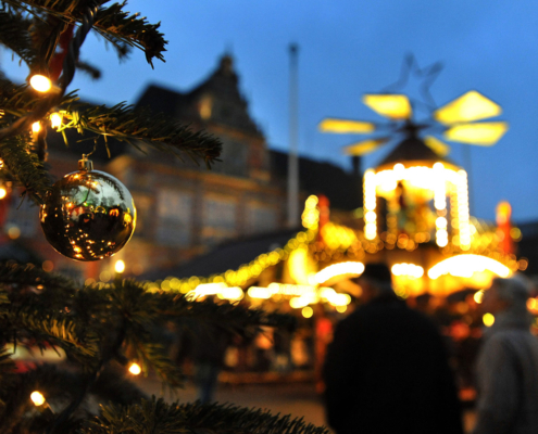 Harburger Weihnachtsmarkt auf dem Rathausplatz