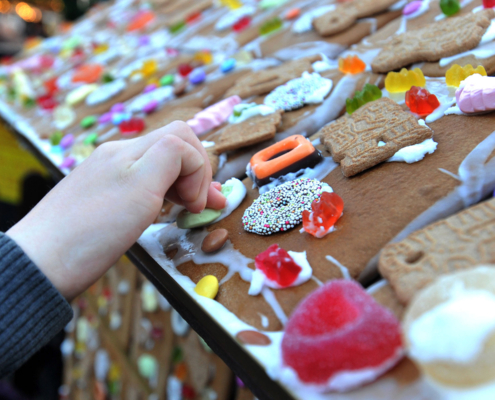 Harburger Weihnachtsmarkt auf dem Rathausplatz