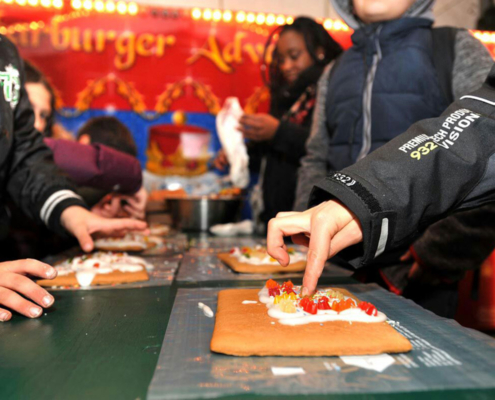 Harburger Weihnachtsmarkt auf dem Rathausplatz