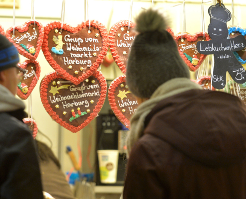 Harburger Weihnachtsmarkt auf dem Rathausplatz