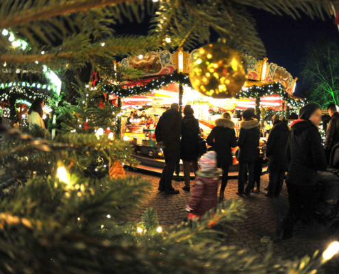 Harburger Weihnachtsmarkt auf dem Rathausplatz